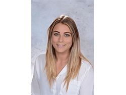 Frau Marisa Fritscher, Pedagogin an der MS-Trofaiach, Ausbildungszweit Sport,